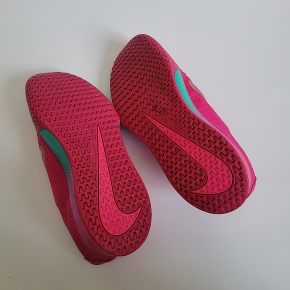 NIKE VAPOR LITE Women's Pink and Teal Athletic Shoes - Size 10 - Picture 6 of 9